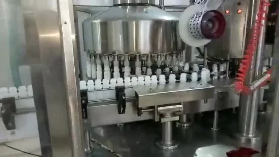 Máquina de llenado de leche en botella de HDPE